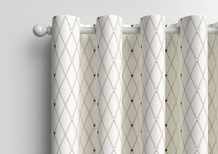 Puddle Down, Trellis Down - Made to Measure Curtains - Image 12